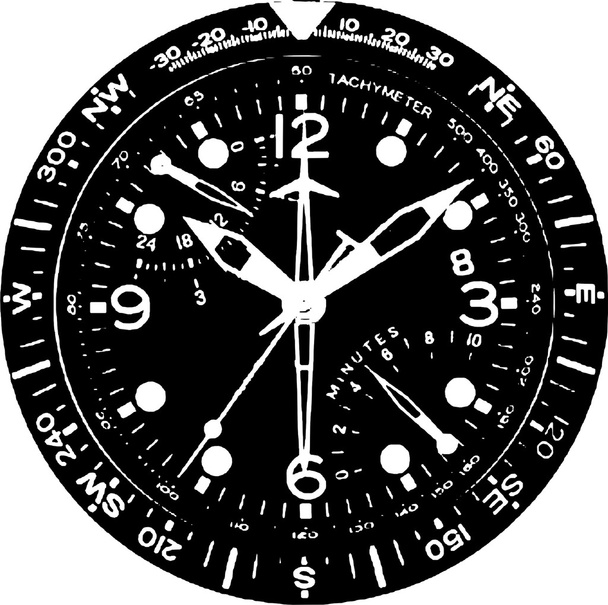 Relógio Relógio Vector
 - Vetor, Imagem