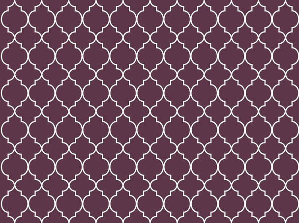 モロッコ パターン背景紫 - ベクター画像