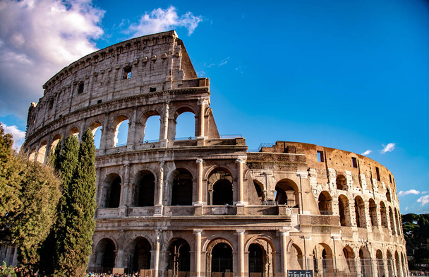 Rome, Italië. Het Colosseum - Foto, afbeelding