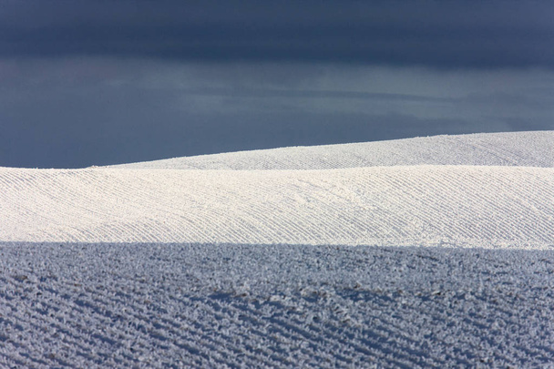 Χειμώνας Frost Saskatchewan Καναδάς κίνδυνος καταιγίδας πάγου - Φωτογραφία, εικόνα