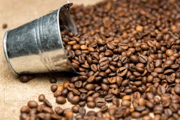 aroma Coffee beans background - Φωτογραφία, εικόνα
