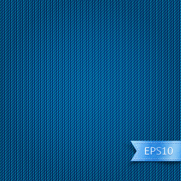modré džíny texturu pozadí pro webové stránky. realistické pruhované tkaniny lněné pozadí. abstraktní tapeta se strukturou tkaniny. vektorový obrázek Klipart prvek pro návrh uložené v 10 eps - Vektor, obrázek