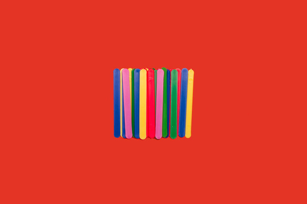 multicolored counting sticks - Valokuva, kuva
