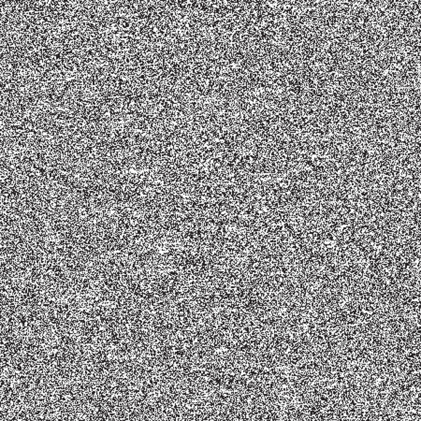 Seamless texture with noise effect television grainy for background. Black and white template size square format. . TV screen no signal. This image is a bitmap copy my vector illustration - Vector, Image