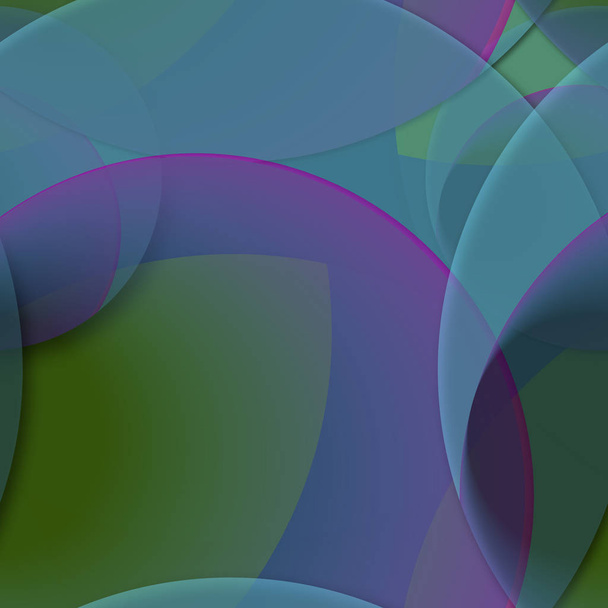 Circle transparency abstract background - trend seamless pattern. - Φωτογραφία, εικόνα