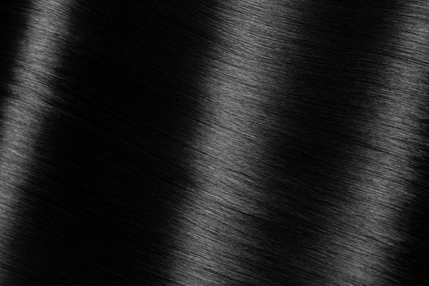 Closeup on luxurious straight glossy hair - Photo, Image