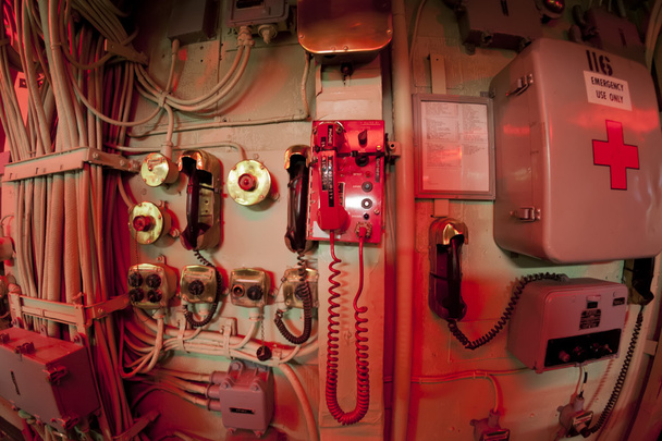 USS Intrepid porte-avions vue de l'intérieur
 - Photo, image