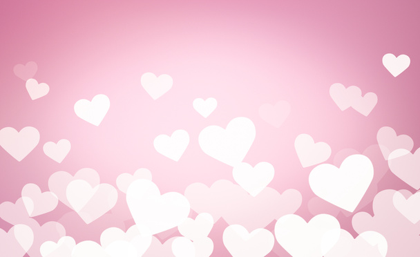 Resumen Día de San Valentín fondo con corazones
 - Foto, Imagen