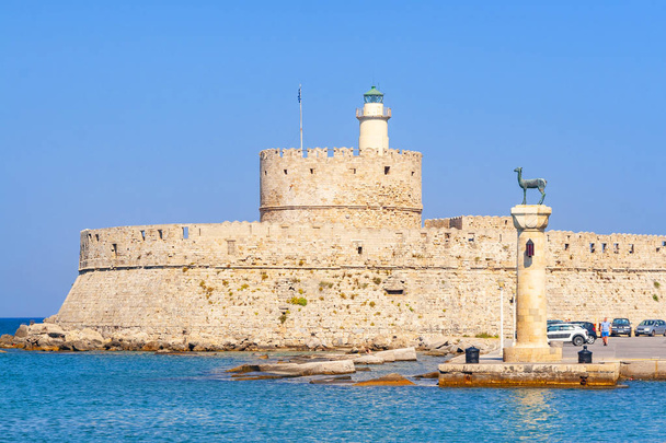 Форт Святого Миколая, Родос, Греція - Фото, зображення