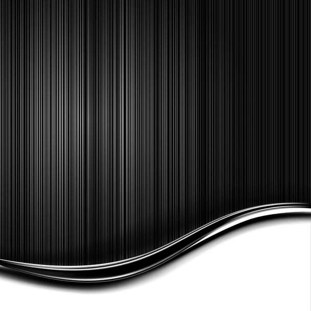 metalen textuur bekleed geperforeerd oppervlak. witte en zwarte achtergrond met donkere chroom metalen strip. vector illustratie illustraties ontwerpelement slaat in 10 eps. hedendaagse achtergrond in industriële stijl - Vector, afbeelding