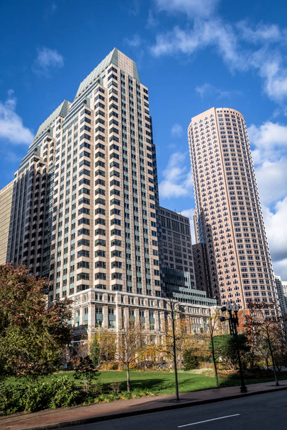 Boston Street Buildings - Boston, Massachusetts, USA - Photo, Image