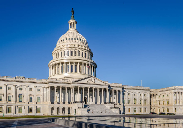 Stany Zjednoczone Państwa Capitol Building - Washington, Dc, Stany Zjednoczone Ameryki - Zdjęcie, obraz