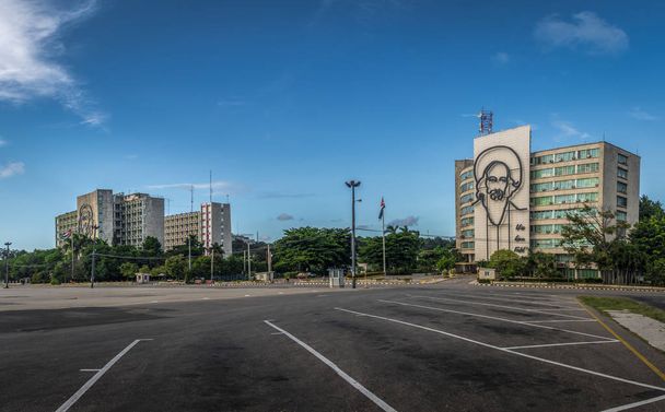 Forradalmi tér (Plaza de la Revolucion) - Havanna, Kuba - Fotó, kép