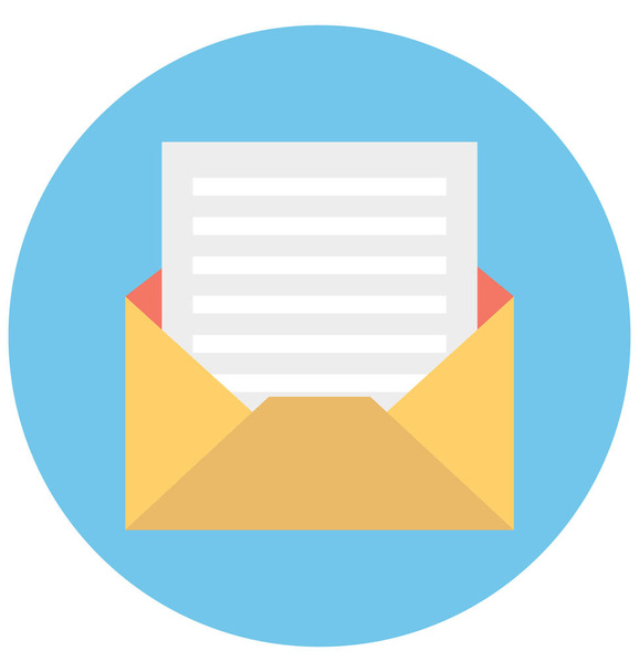 Envelope Isolated Vector icon that can be easily modified or edit - Vector, Image