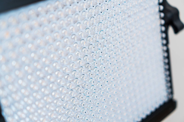 Close-up view of led lamp. Video light. - Photo, Image