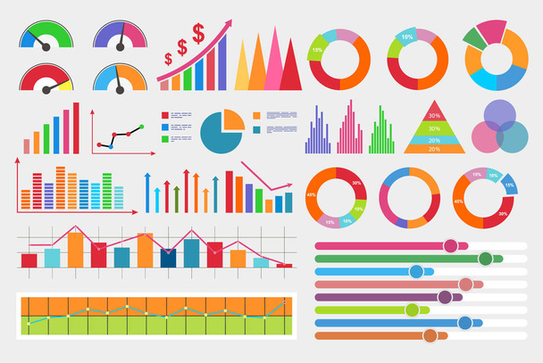 Chart. Analytical data. Vector stock illustration isolated - Vector, Image