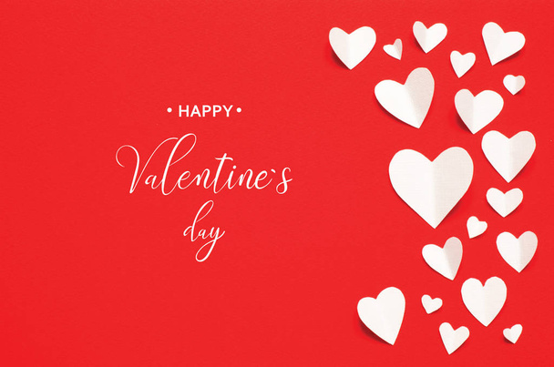 Feliz día de San Valentín. Tarjeta de felicitación del día de San Valentín
.  - Foto, Imagen