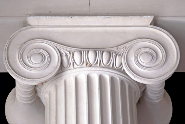neoklassieke Ionische architectonische details - Foto, afbeelding