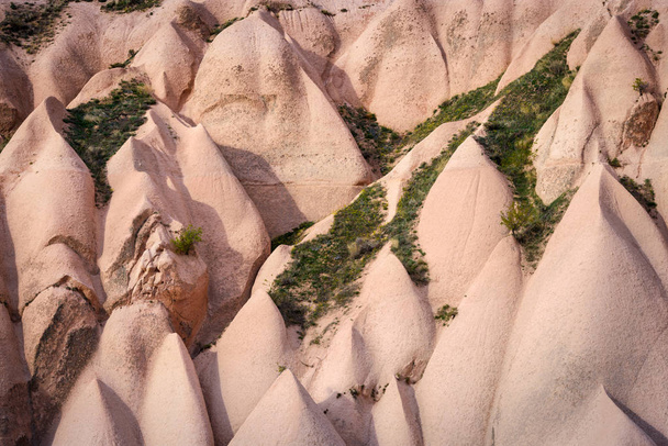 Amazing hills in Cappadocia mountains - Fotó, kép