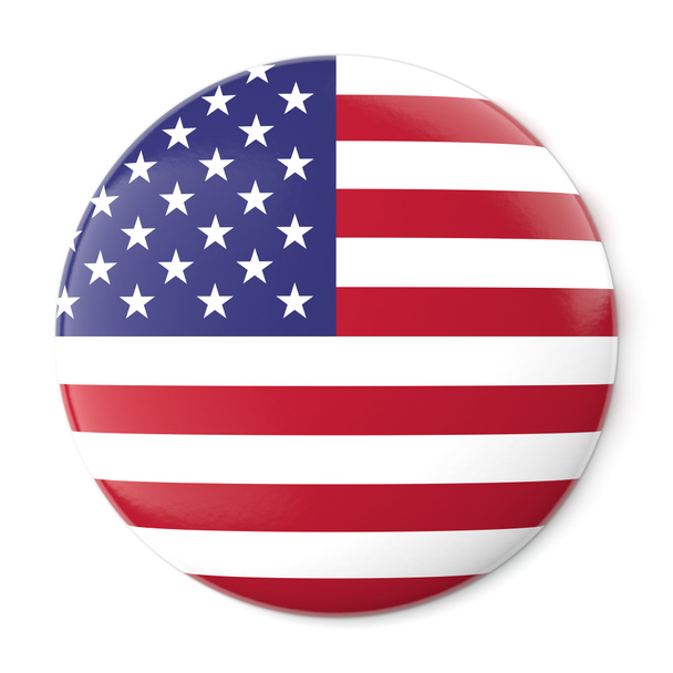 Verenigde Staten pin-terug - Foto, afbeelding