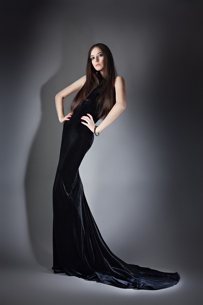 Woman in long dress - Fotografie, Obrázek