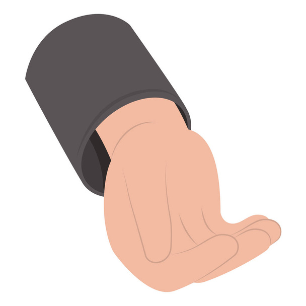 beautiful hand avatar character - Vector, Image