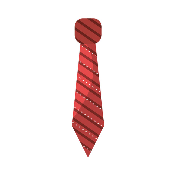 elegant tie to use in special day, vector illustration - Vetor, Imagem
