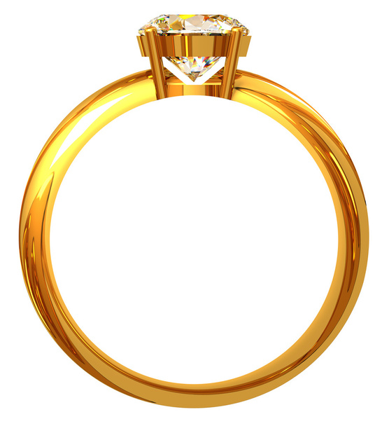 zlatý prsten - Fotografie, Obrázek