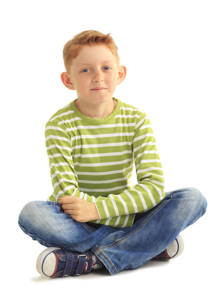 egy fiú portréja - Fotó, kép