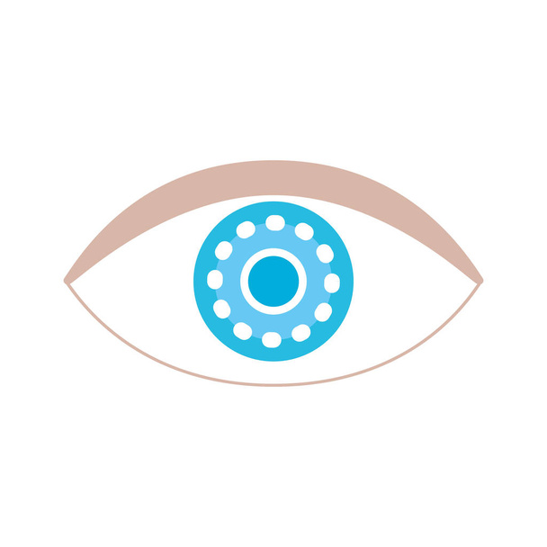 людська анатомія ока для оптичної графіки Векторні ілюстрації
 - Вектор, зображення