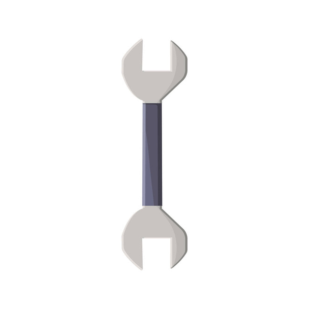 Schraubenschlüssel Ausrüstung Service Industrie Reparatur Vektor Illustration - Vektor, Bild