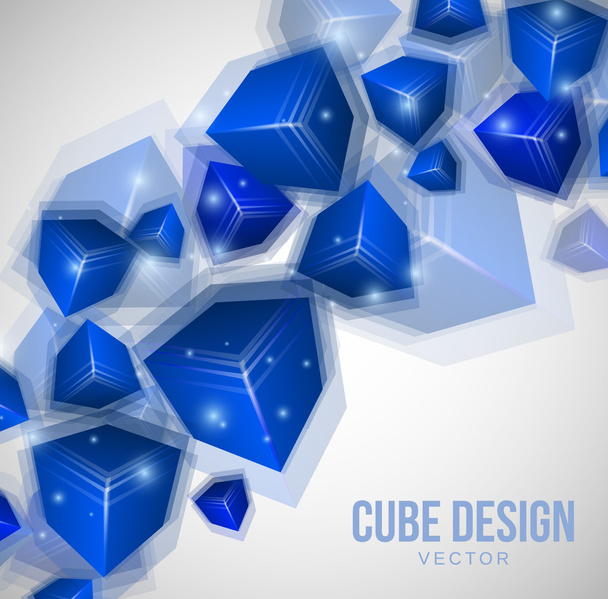 Cube Design - Vektor, obrázek