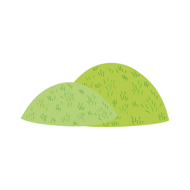 schattig fairytale bush pictogram vector illustratie ontwerp - Vector, afbeelding