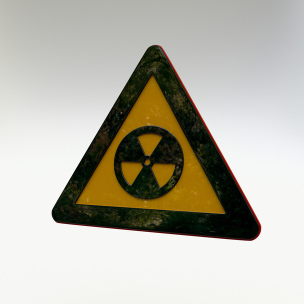 Warning Sign - Radiation 1 - Foto, Bild