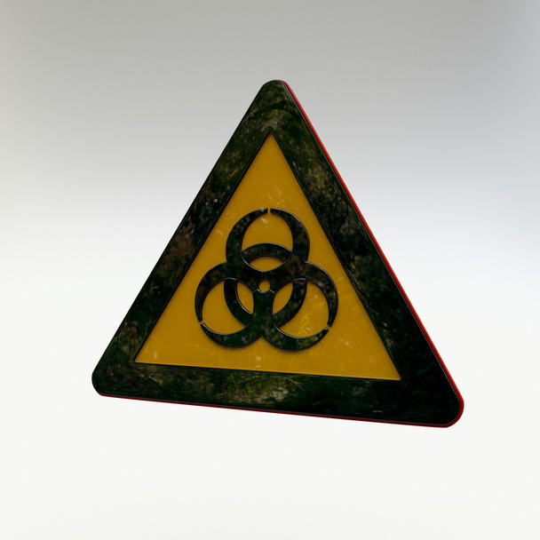 Warning Sign - Biohazard - Fotó, kép