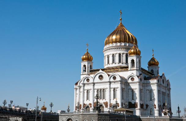 Cathedral of Christ the Savior. Moscow. landmark - 写真・画像