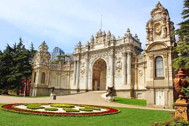 Dolmabahce Palace in Istanbul, Turkey - Photo, Image