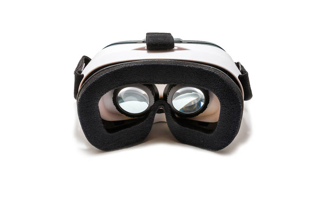 VR AR virtual reality glasses for mobile phone isolated on white - Valokuva, kuva