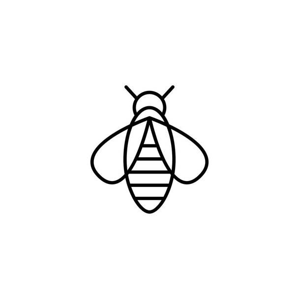 ilustração do vetor do ícone da abelha - Vetor, Imagem