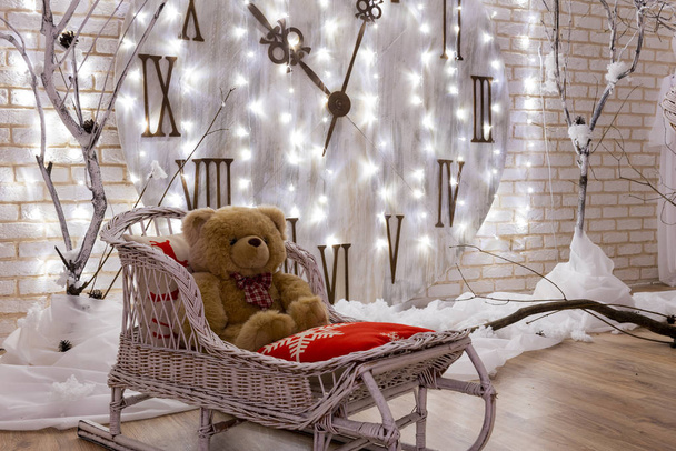 Teddy bear-padon - Fotó, kép