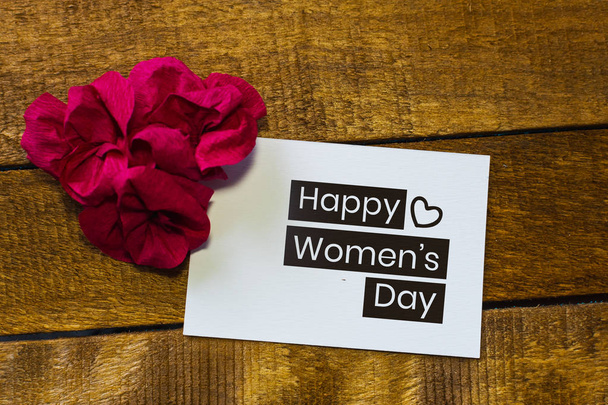 international women day. Greeting card - Zdjęcie, obraz