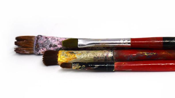boya fırçaları, sanat, fırçalar - Fotoğraf, Görsel
