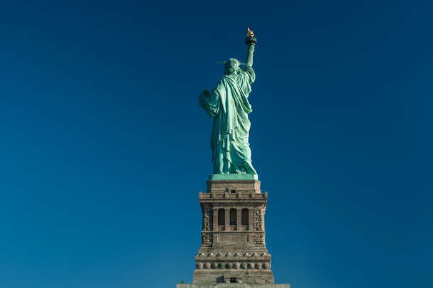 tyłu Statua wolności - Zdjęcie, obraz