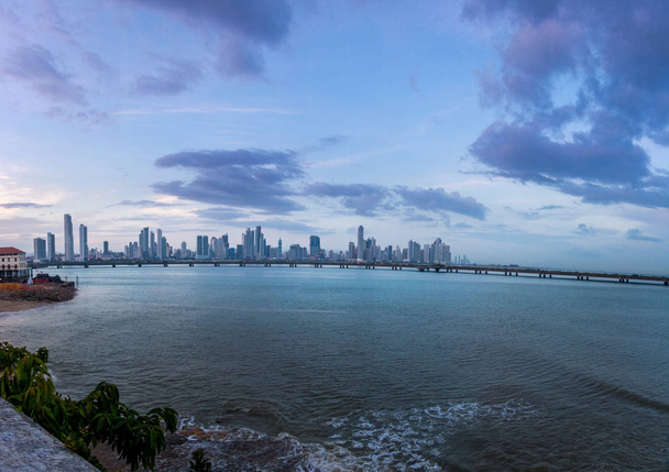 Panama City Panorama - Panama City, Panama - Fotografie, Obrázek