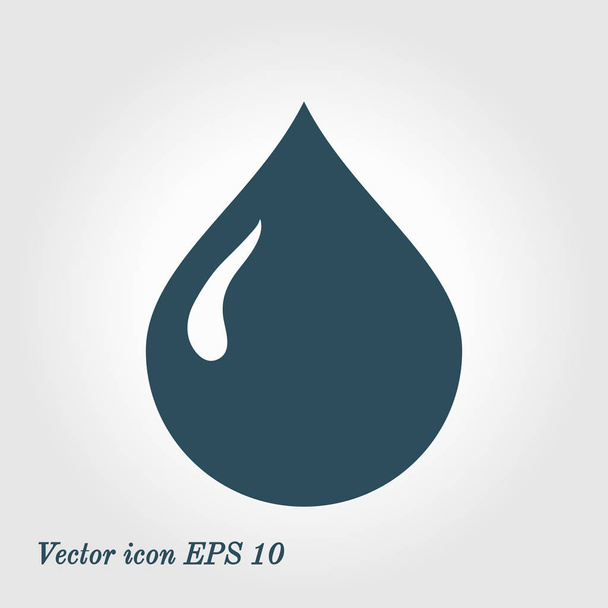 Blood drop icon. Vector illustration - Vector, Image