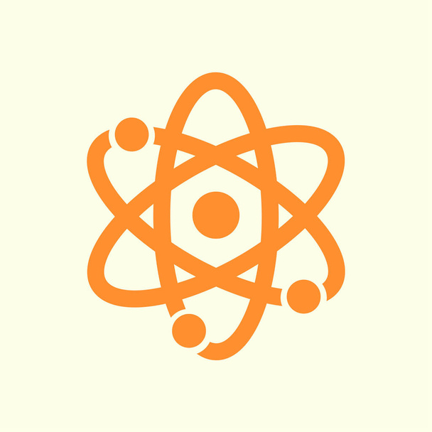 Signo de átomo Simbol. Parte átomo icono
. - Vector, imagen