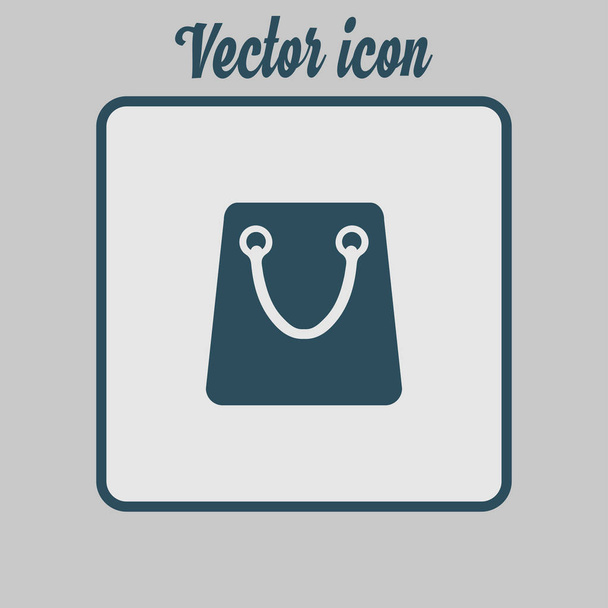 icoon van de winkeltas. vectorillustratie - Vector, afbeelding