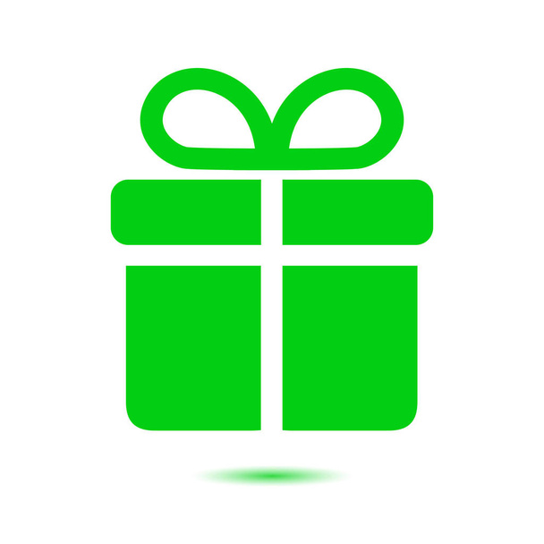 Geschenkbox-Symbol. Illustration  - Vektor, Bild