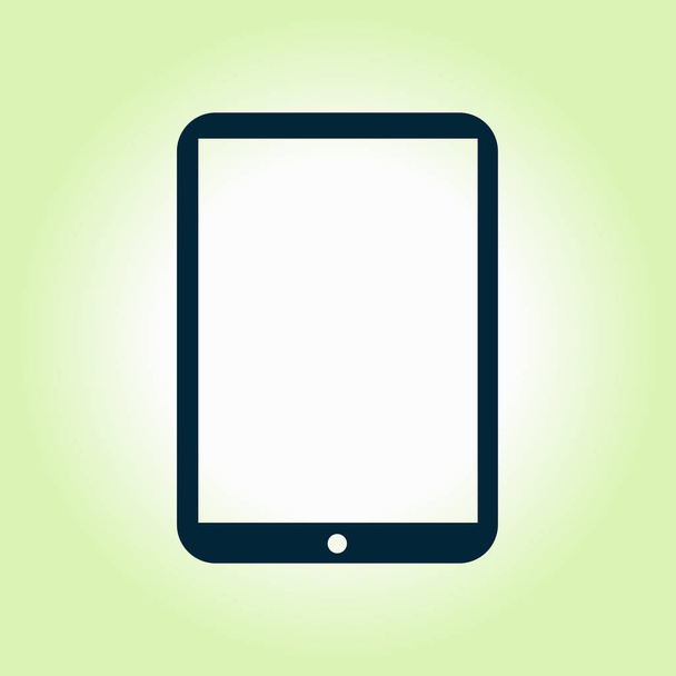 Moderna icona digitale tablet PC. Icona di design piatto. vettore EPS 10
. - Vettoriali, immagini