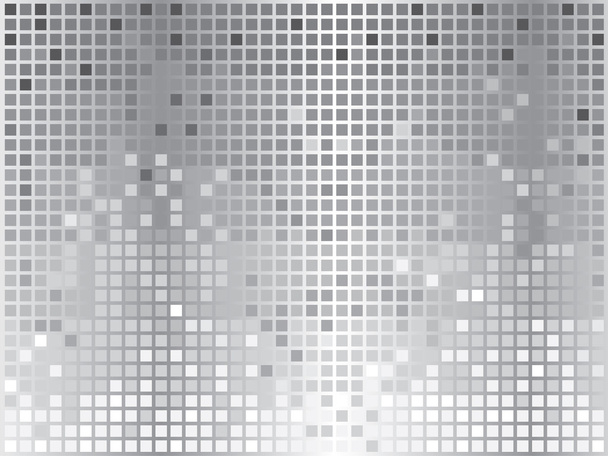 Zilveren disco achtergrond - Vector, afbeelding